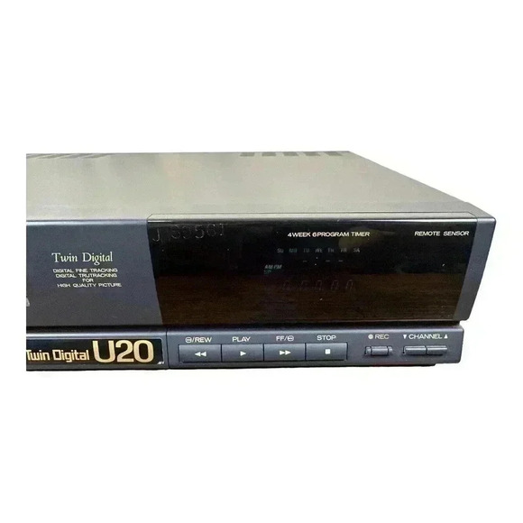 MITSUBISHI - VIDEO CASSETTE RECORDER HS-U20 Tested & Working - 1 Owner - Picture 14 of 16